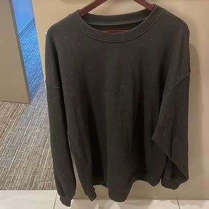 Daily Drills Crewneck in Black